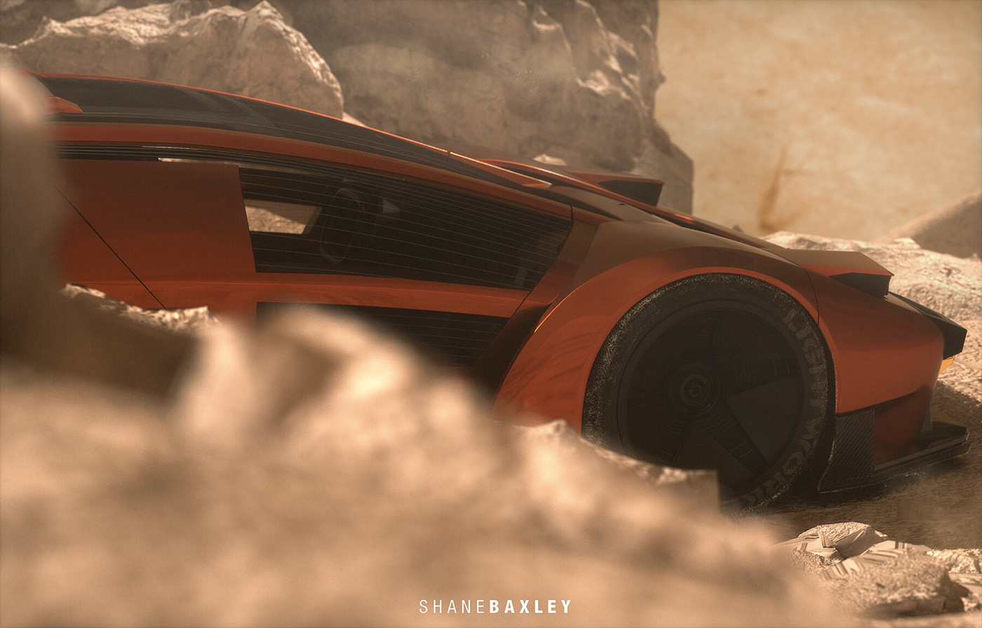 BERTONE，Sports car，Shane Baxley，