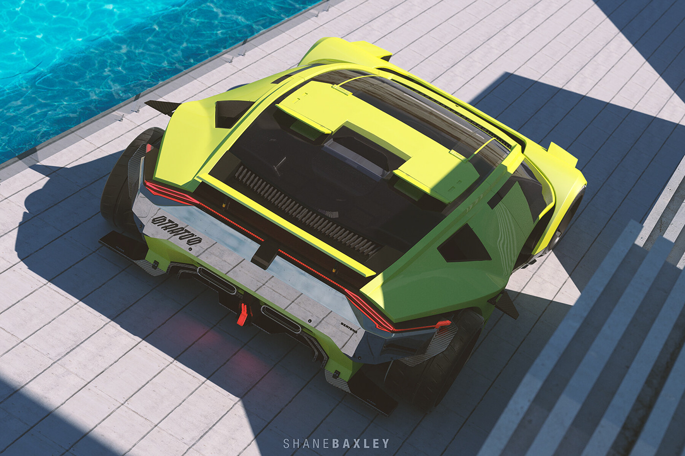 BERTONE，Sports car，Shane Baxley，