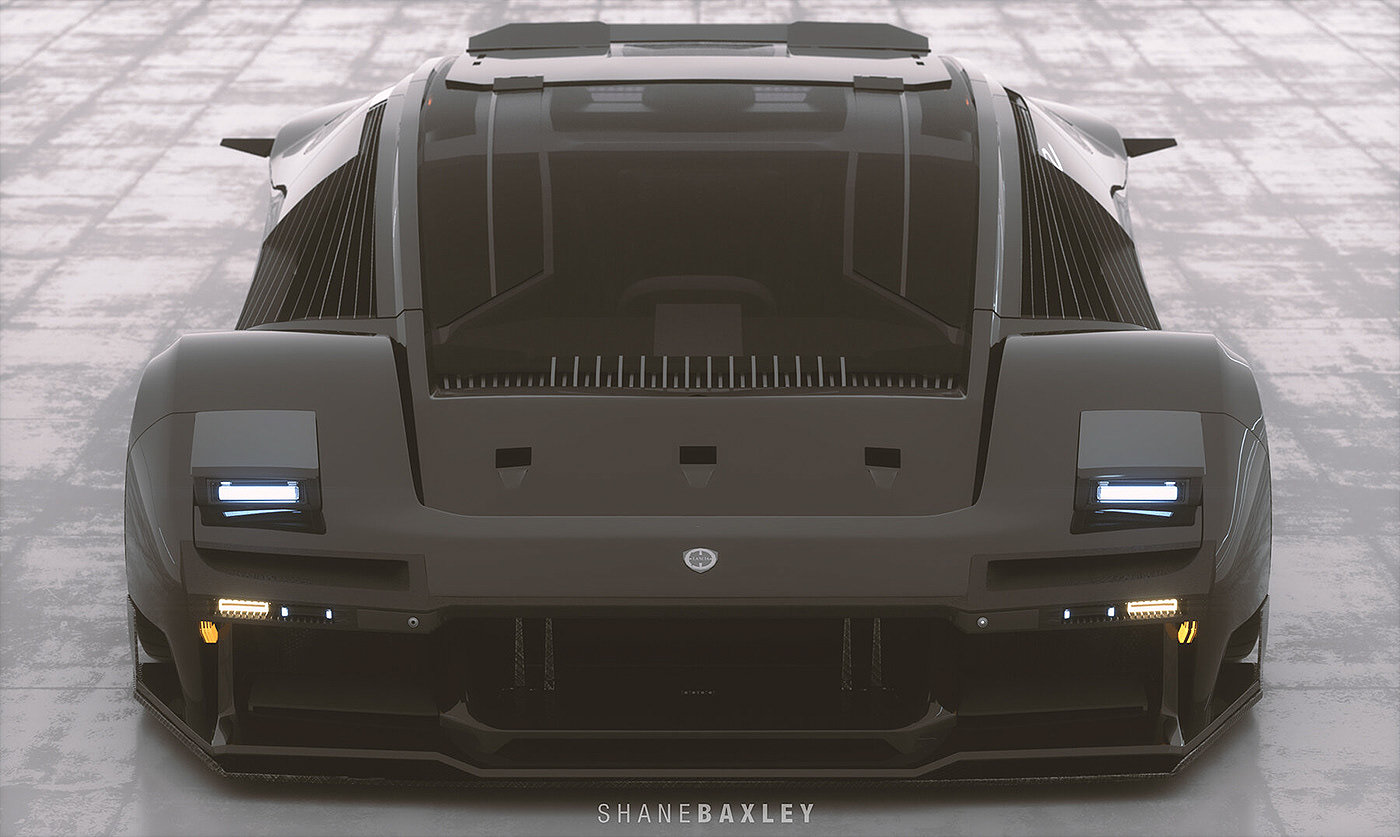 BERTONE，Sports car，Shane Baxley，
