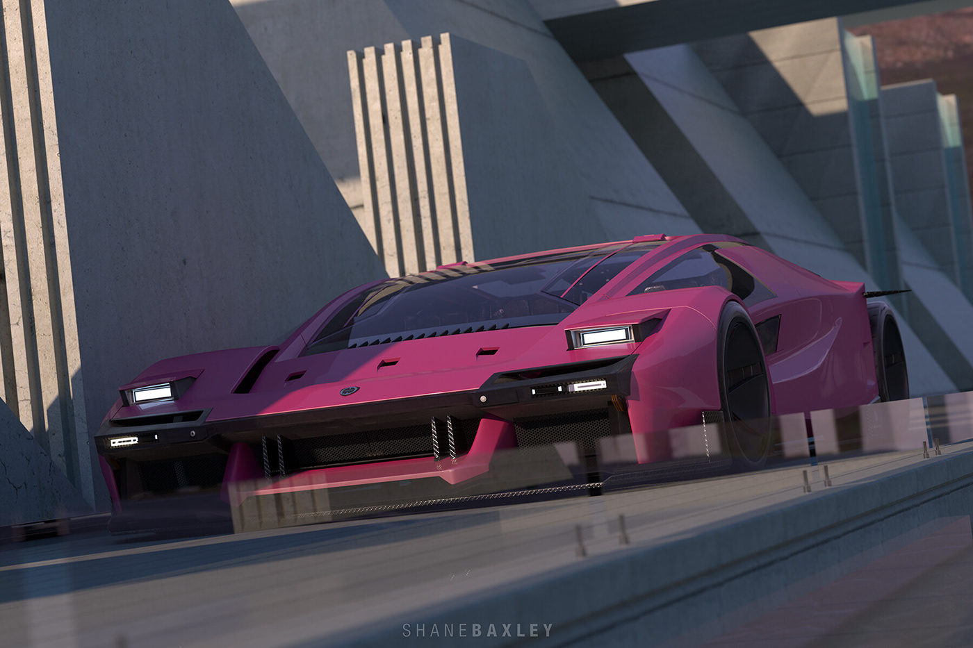 BERTONE，Sports car，Shane Baxley，