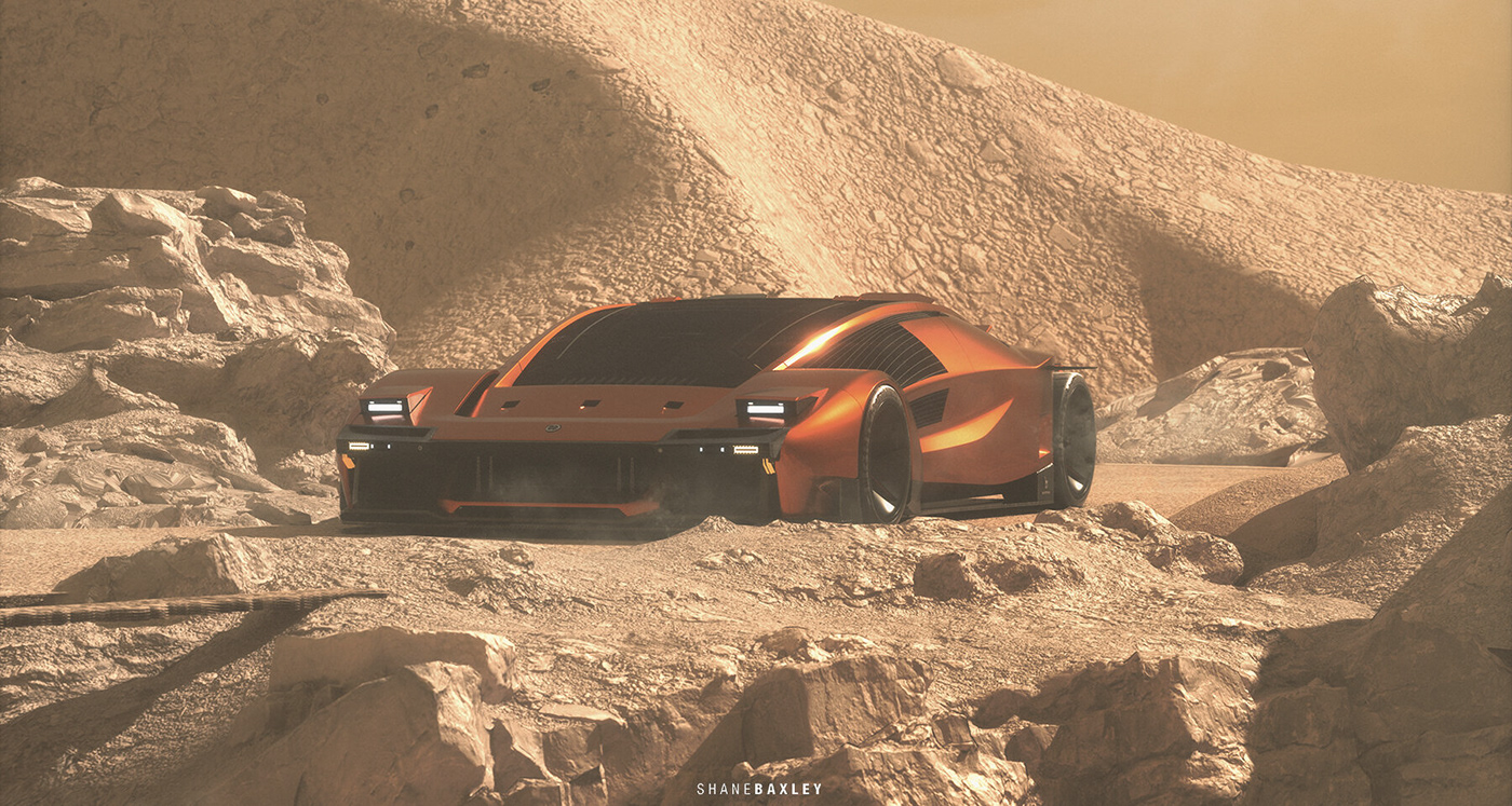 BERTONE，Sports car，Shane Baxley，