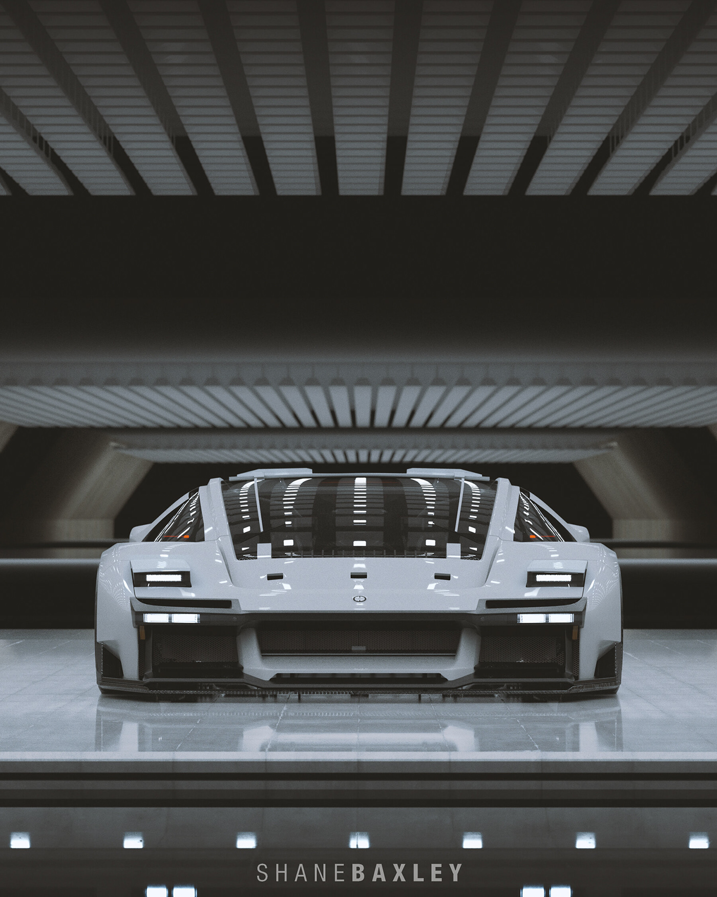 BERTONE，Sports car，Shane Baxley，