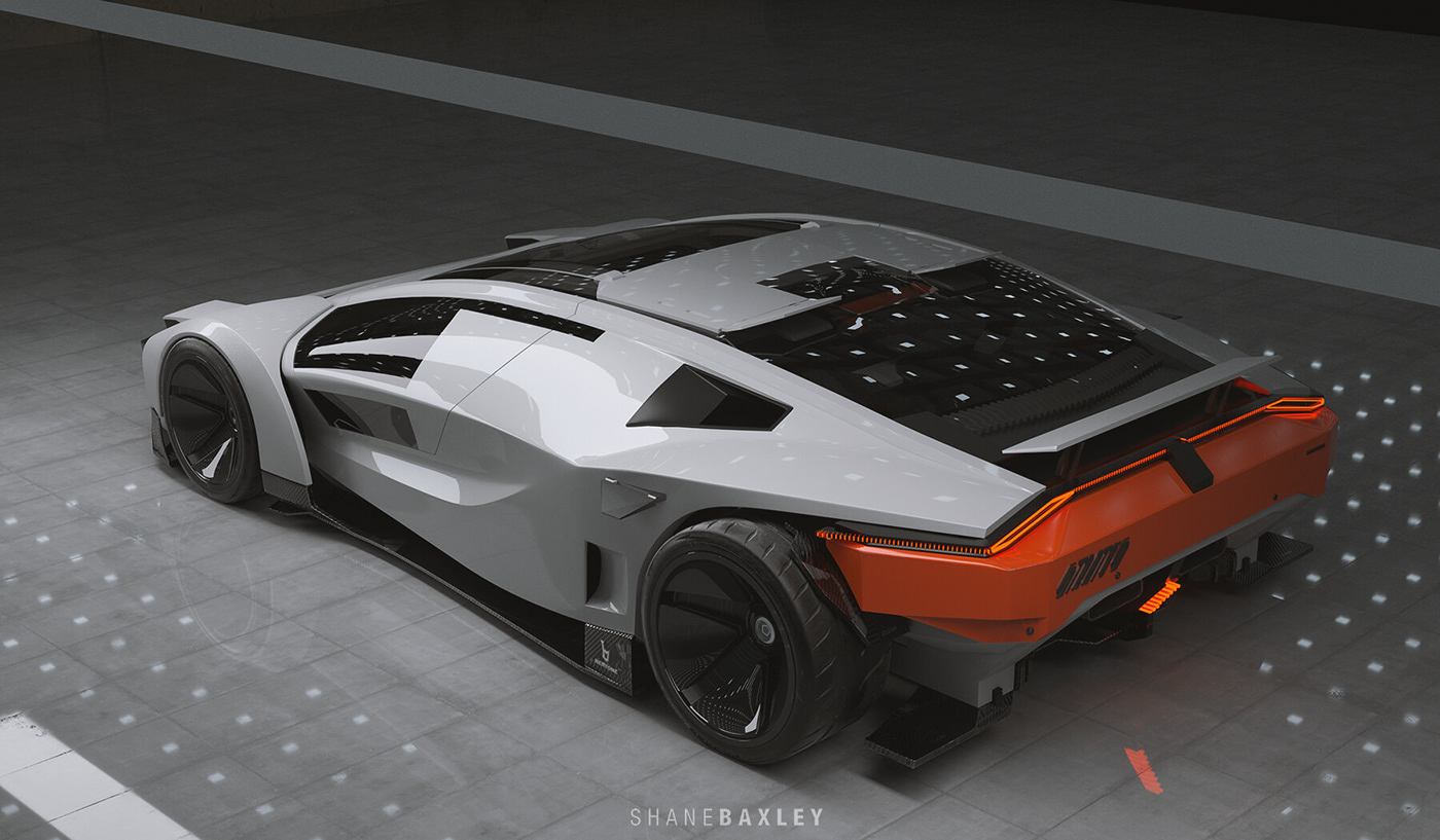 BERTONE，Sports car，Shane Baxley，