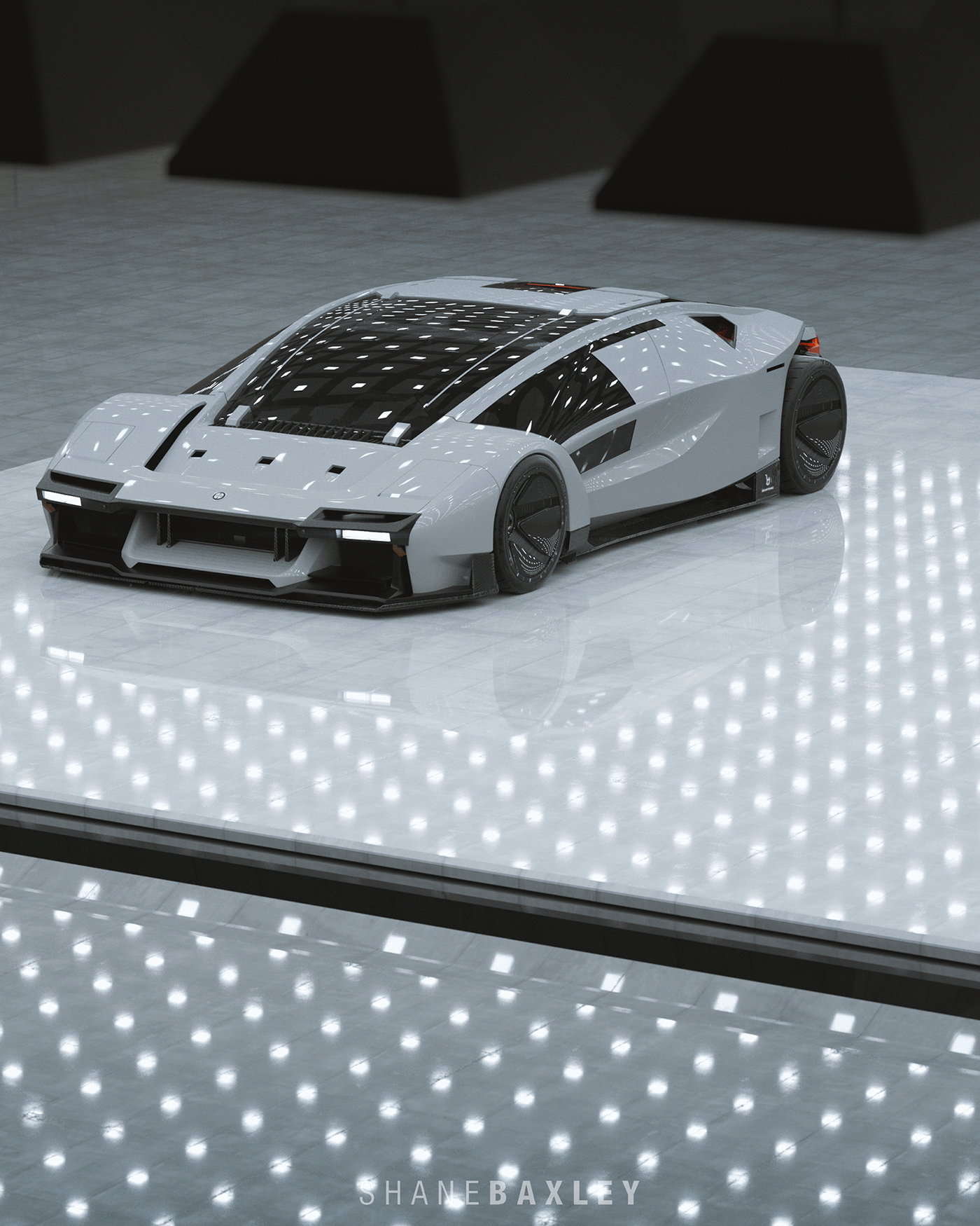 BERTONE，Sports car，Shane Baxley，