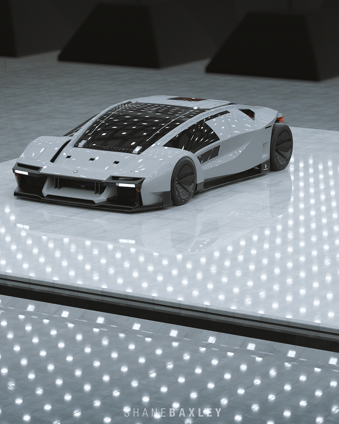 BERTONE，Sports car，Shane Baxley，