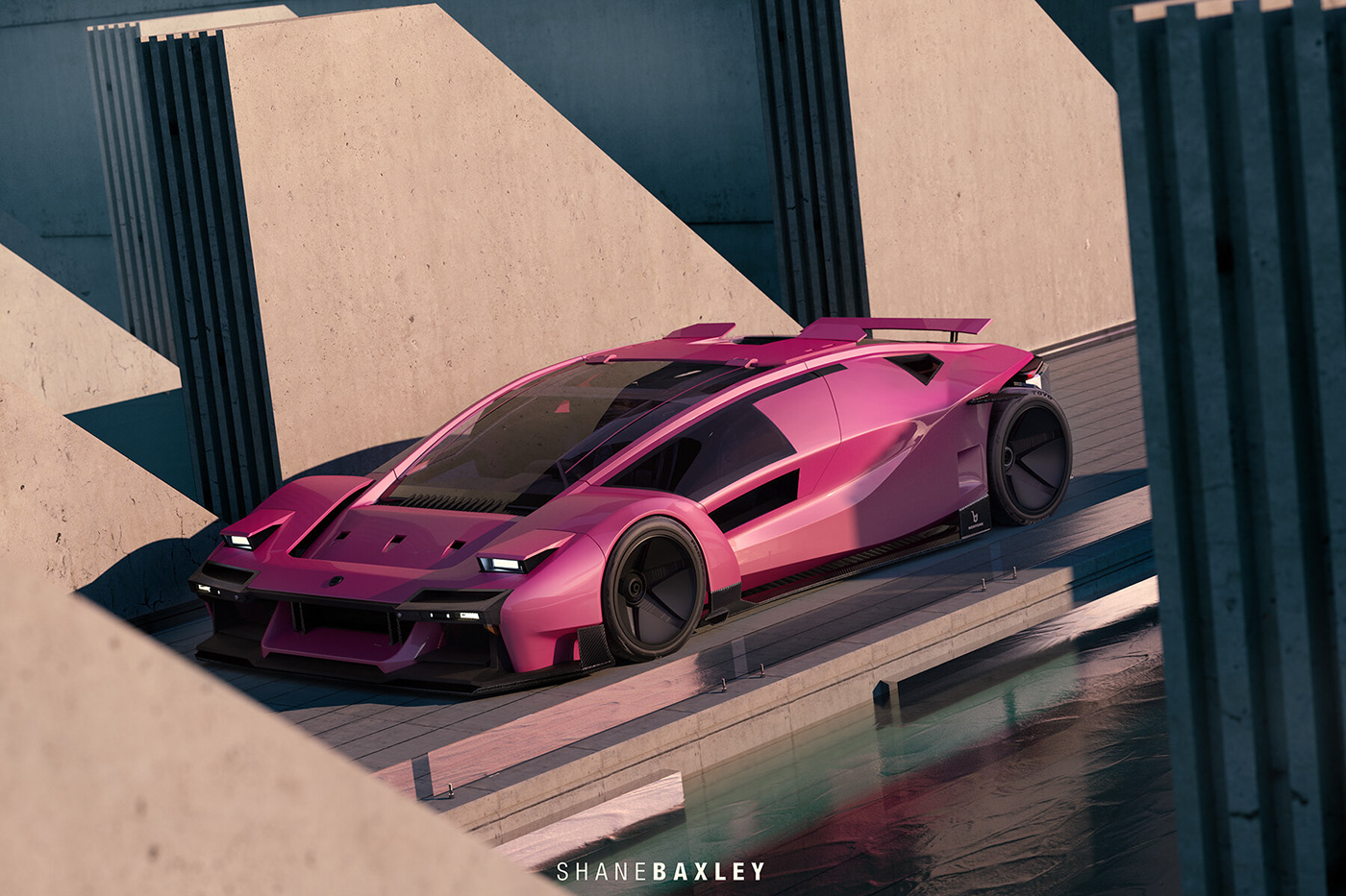 BERTONE，Sports car，Shane Baxley，