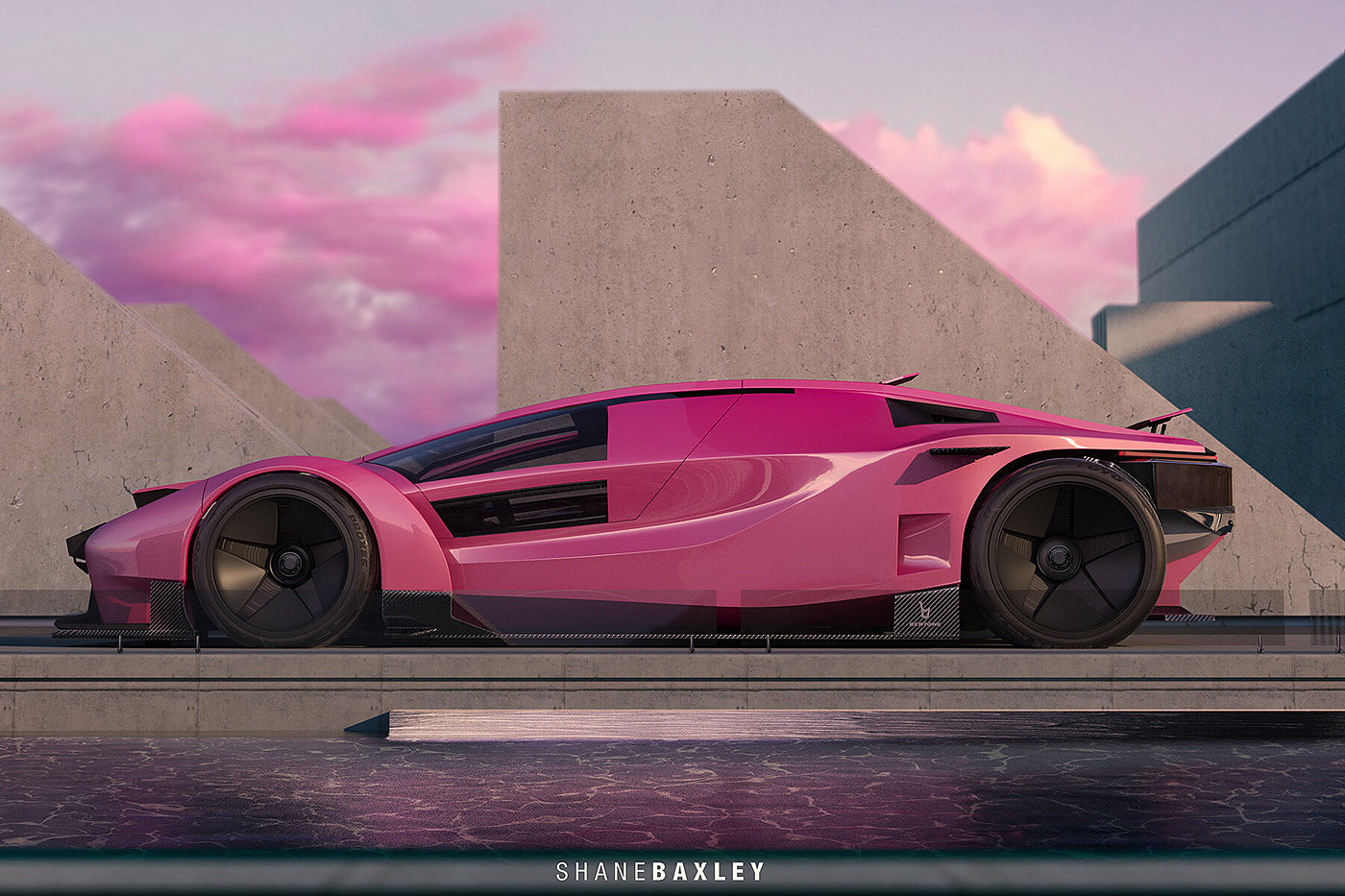 BERTONE，Sports car，Shane Baxley，