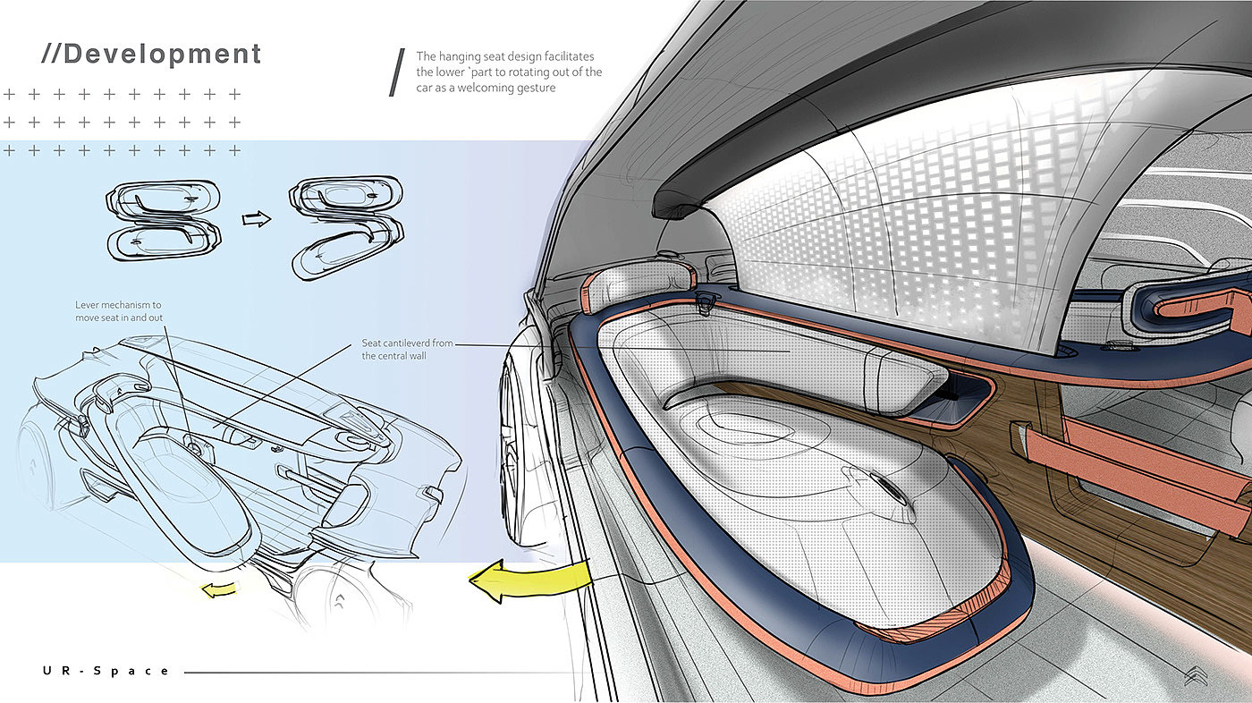 Citroen，UR-Space，Comfort，