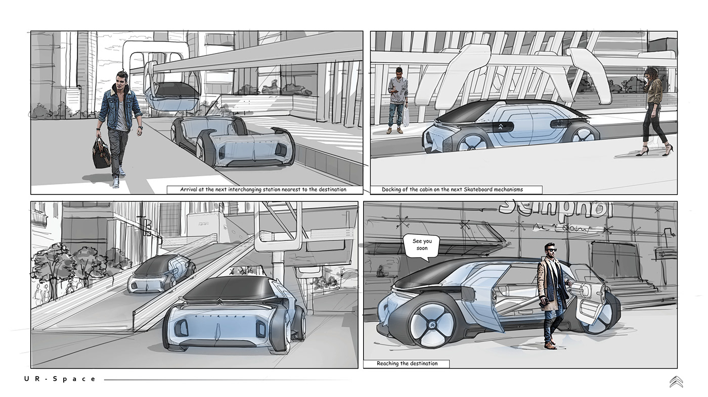 Citroen，UR-Space，Comfort，