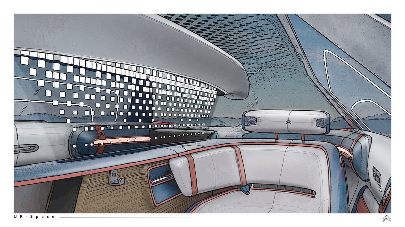 Citroen，UR-Space，Comfort，