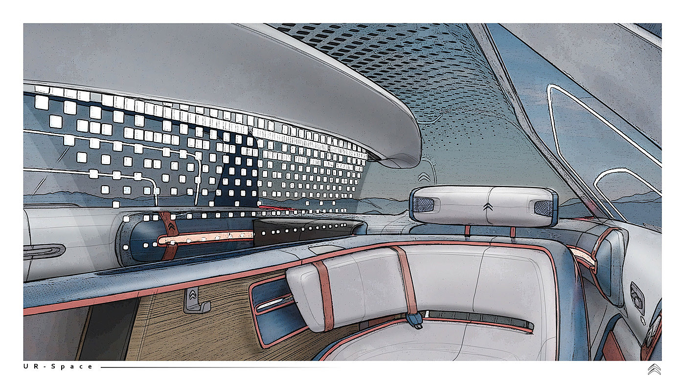 Citroen，UR-Space，Comfort，