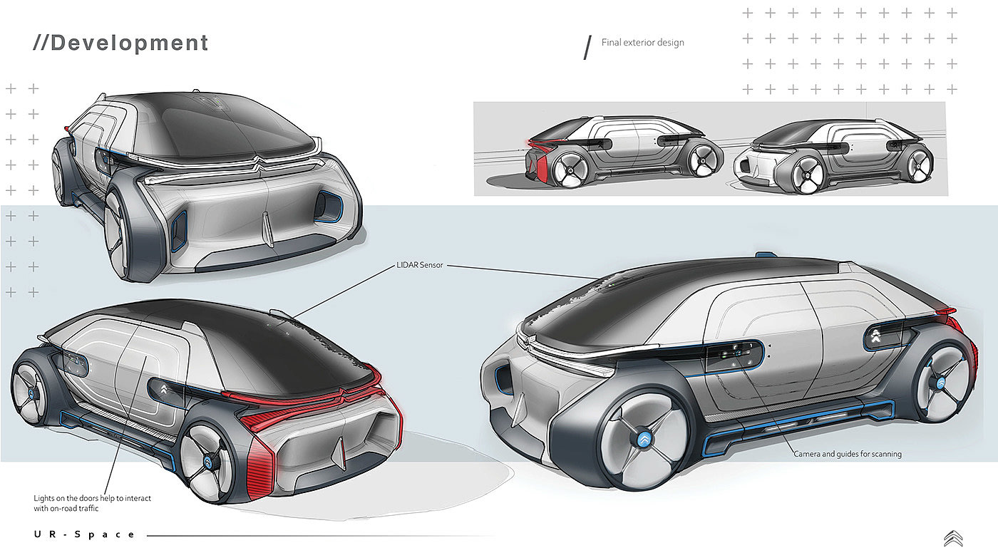 Citroen，UR-Space，Comfort，