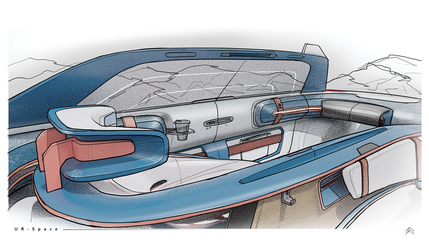 Citroen，UR-Space，Comfort，