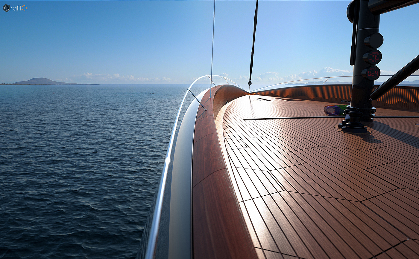 Graph，yacht，Interior，navigation，Graphene，