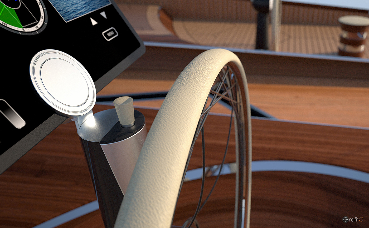 Graph，yacht，Interior，navigation，Graphene，