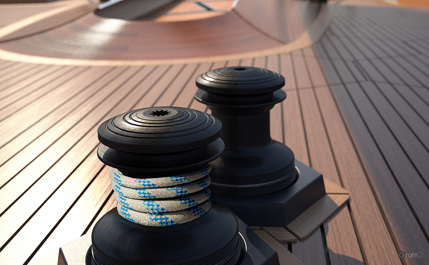 Graph，yacht，Interior，navigation，Graphene，