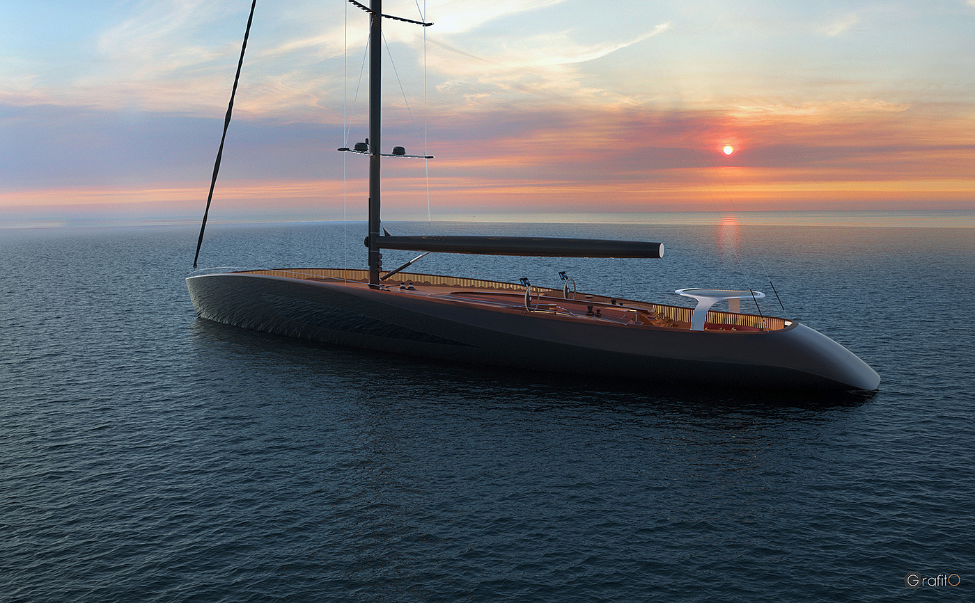 Graph，yacht，Interior，navigation，Graphene，