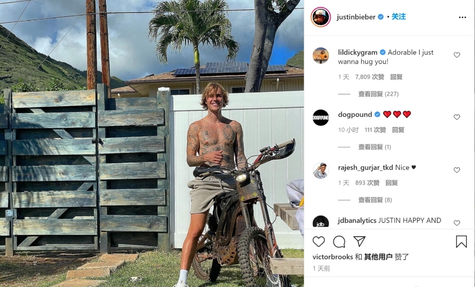 justinbieber，Justin Bieber，Chen Sheng，BRUCE，