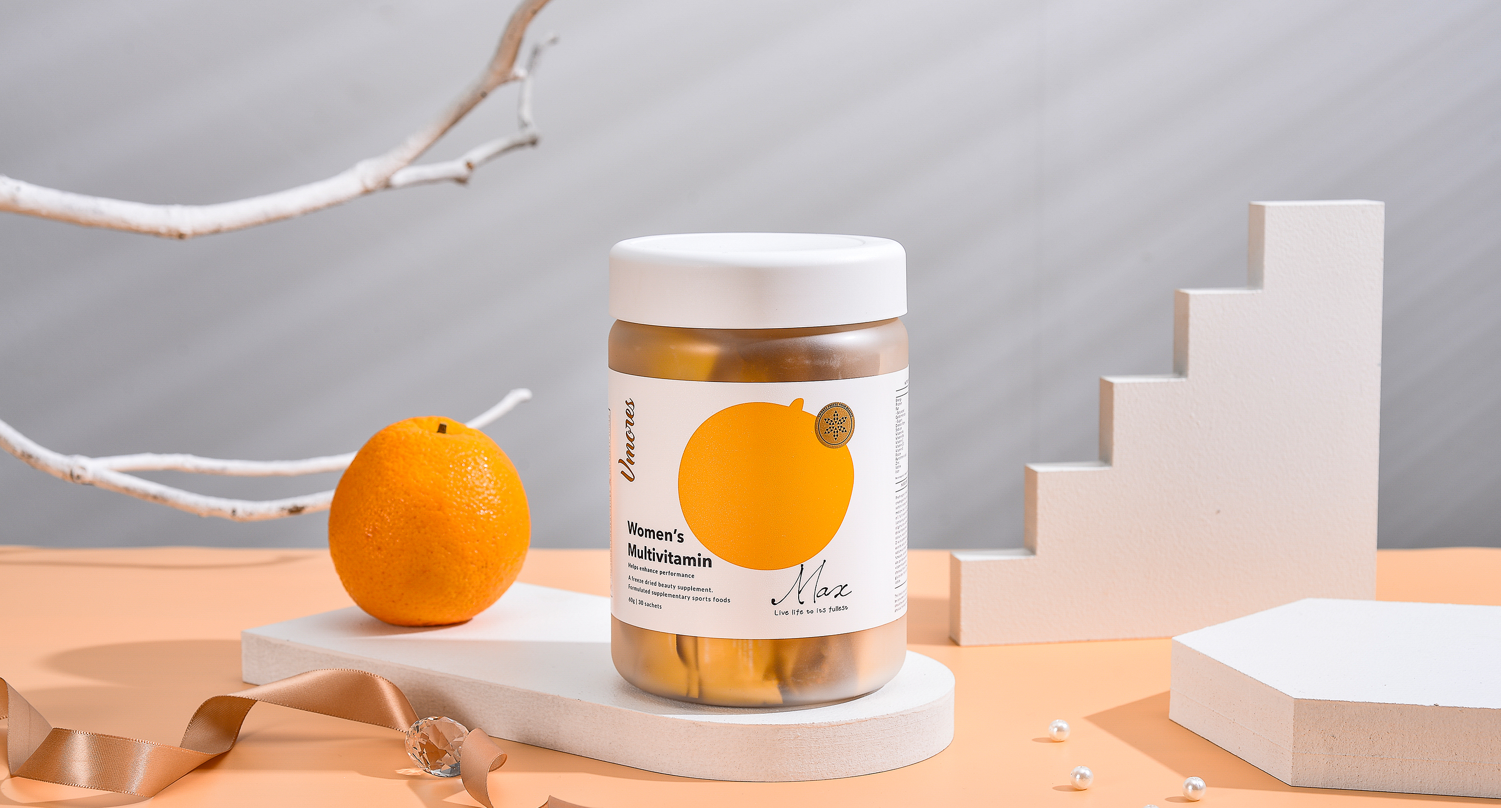 Vmores, health products, packaging design，