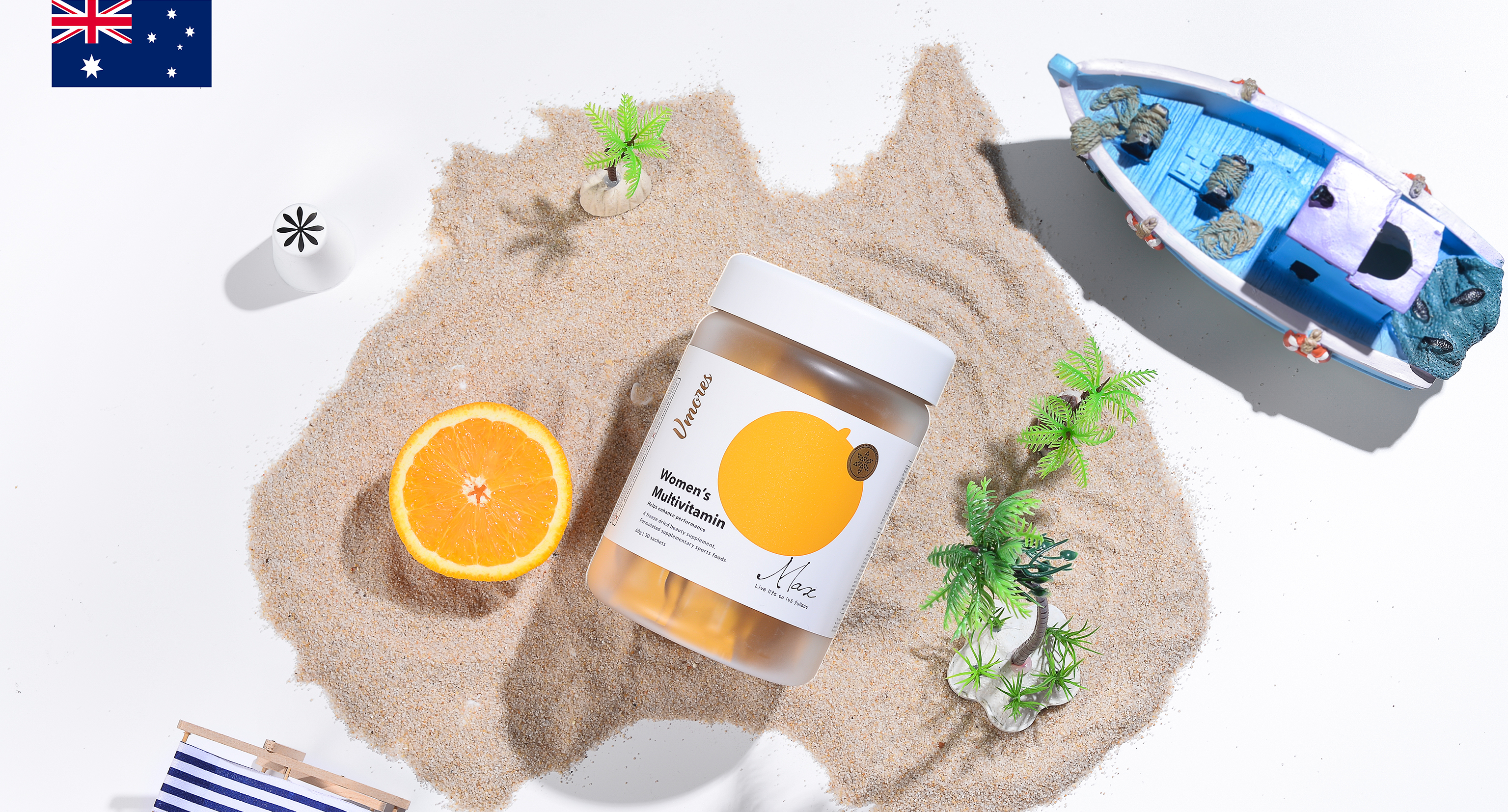 Vmores, health products, packaging design，