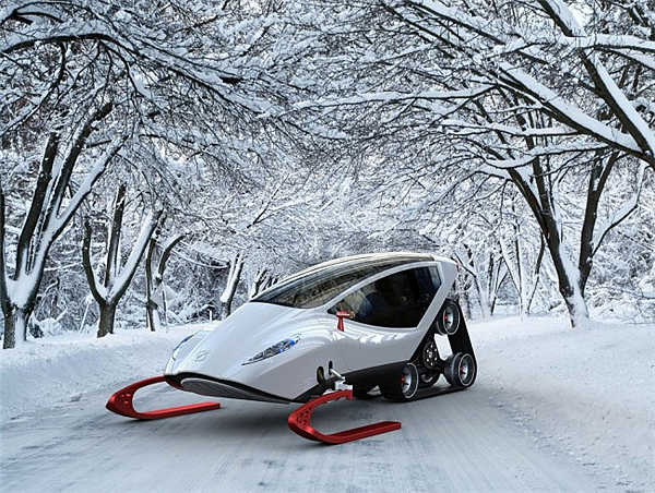 Snowmobile，intelligence，originality，Design，concept，