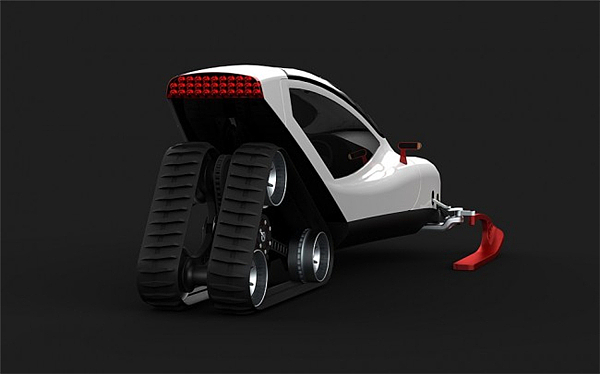 Snowmobile，intelligence，originality，Design，concept，