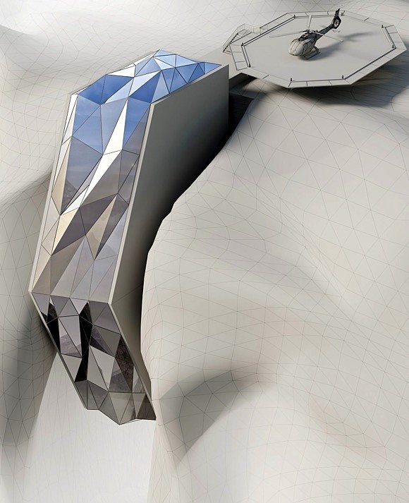 Architecture，villa，Glass，Metal，Art，