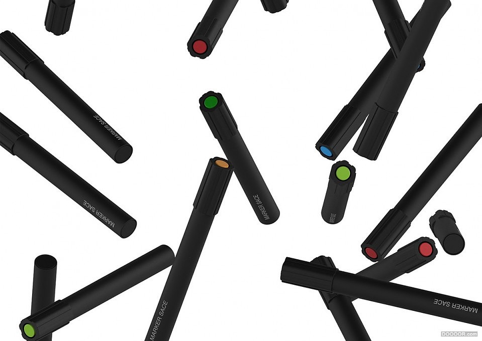 industrial design，product design，marker pen，Office Supplies，