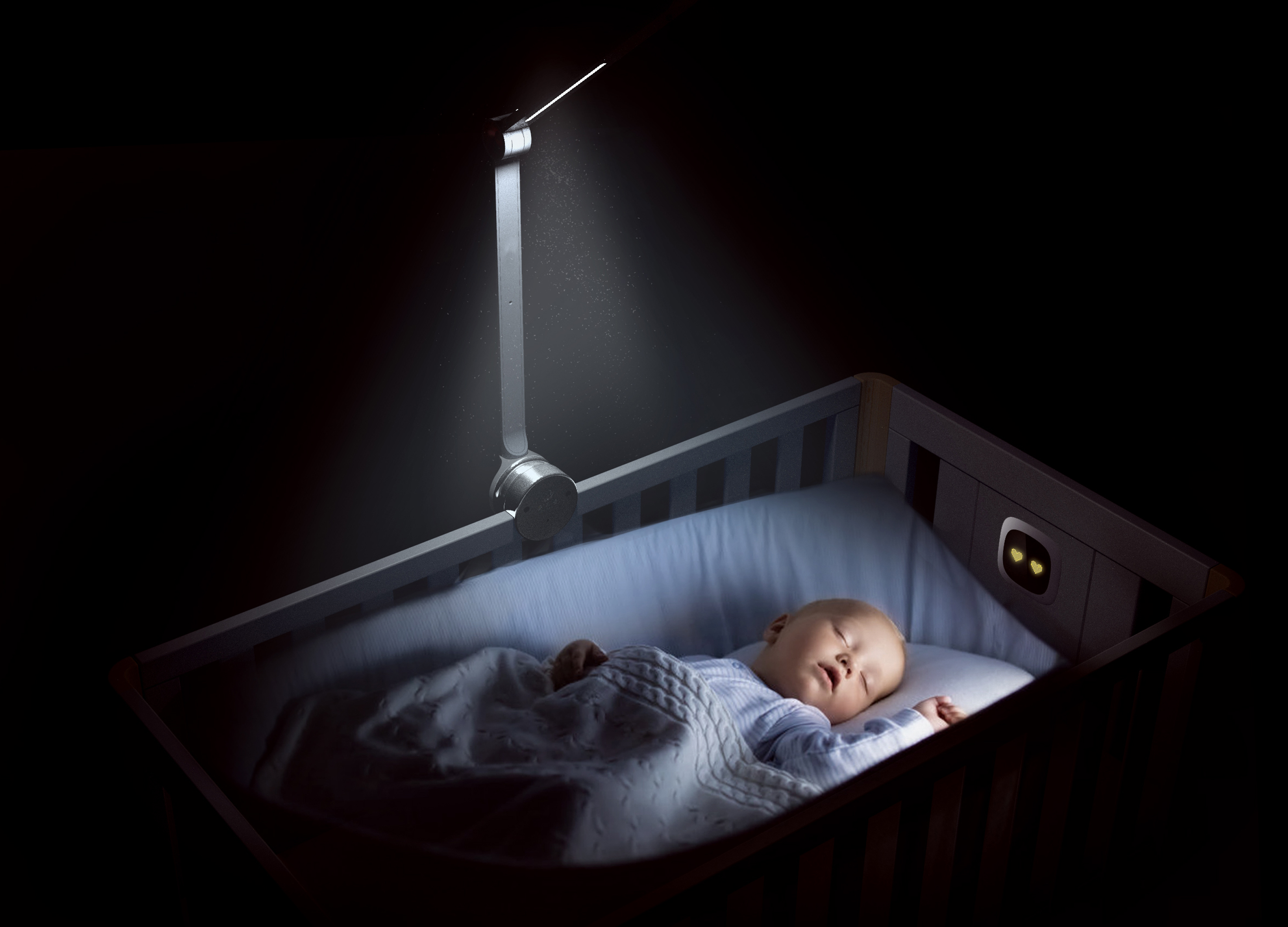 Intelligent monitoring，baby，Top grade design，product design，innovate，intelligence，