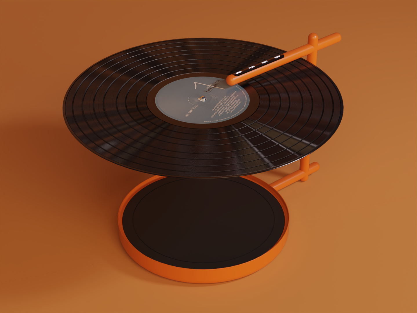 Levitating Turntable，music player ，Digital，electronic product，