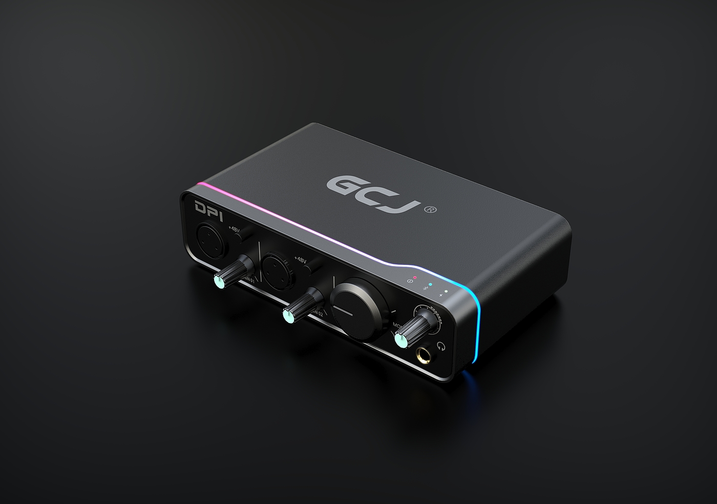 Concise · sound card · electronic products · audio equipment，