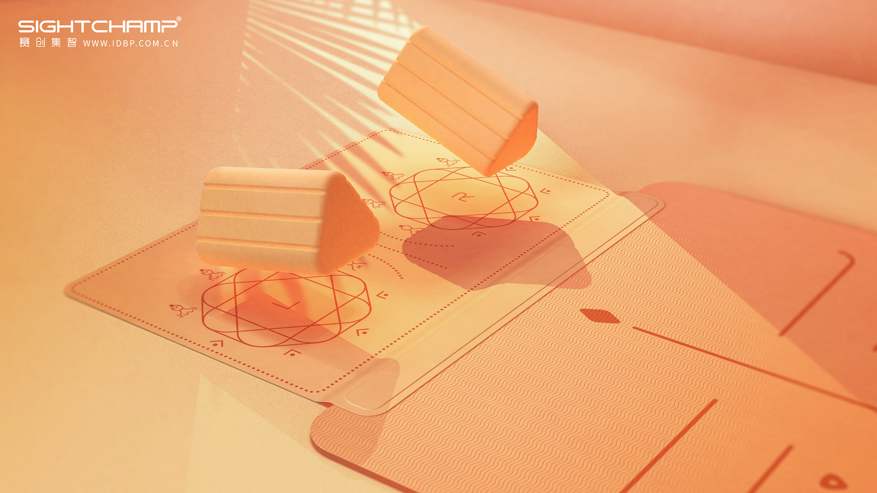 Sports fitness，Saichuang Jizhi，Sai Chuang design，