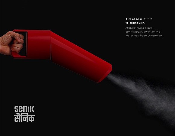 Fire Extinguisher，concept，fire control，Acrylic，