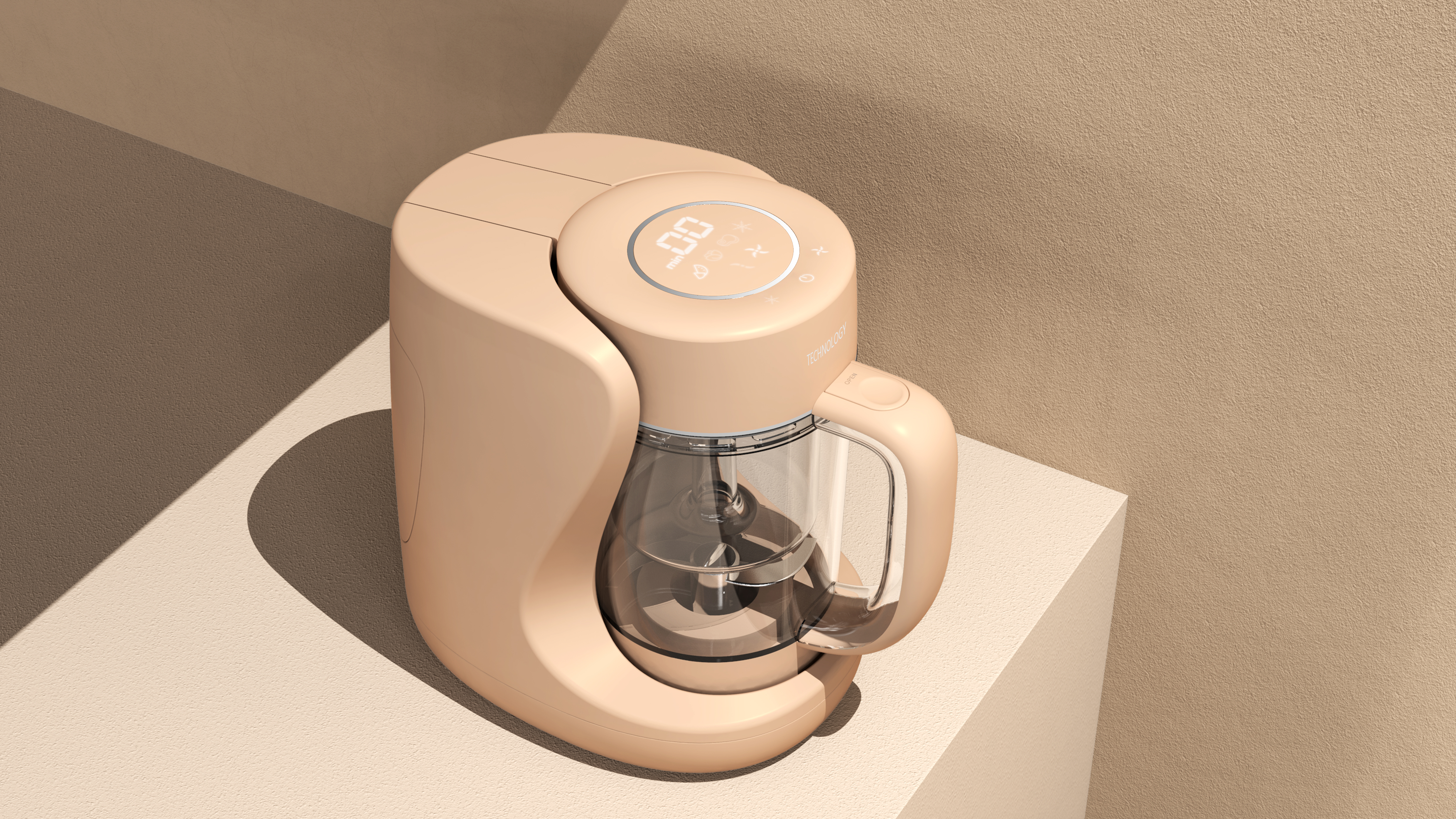 product design，Appearance design，Modeling design，Heat wave design，Auxiliary food machine，