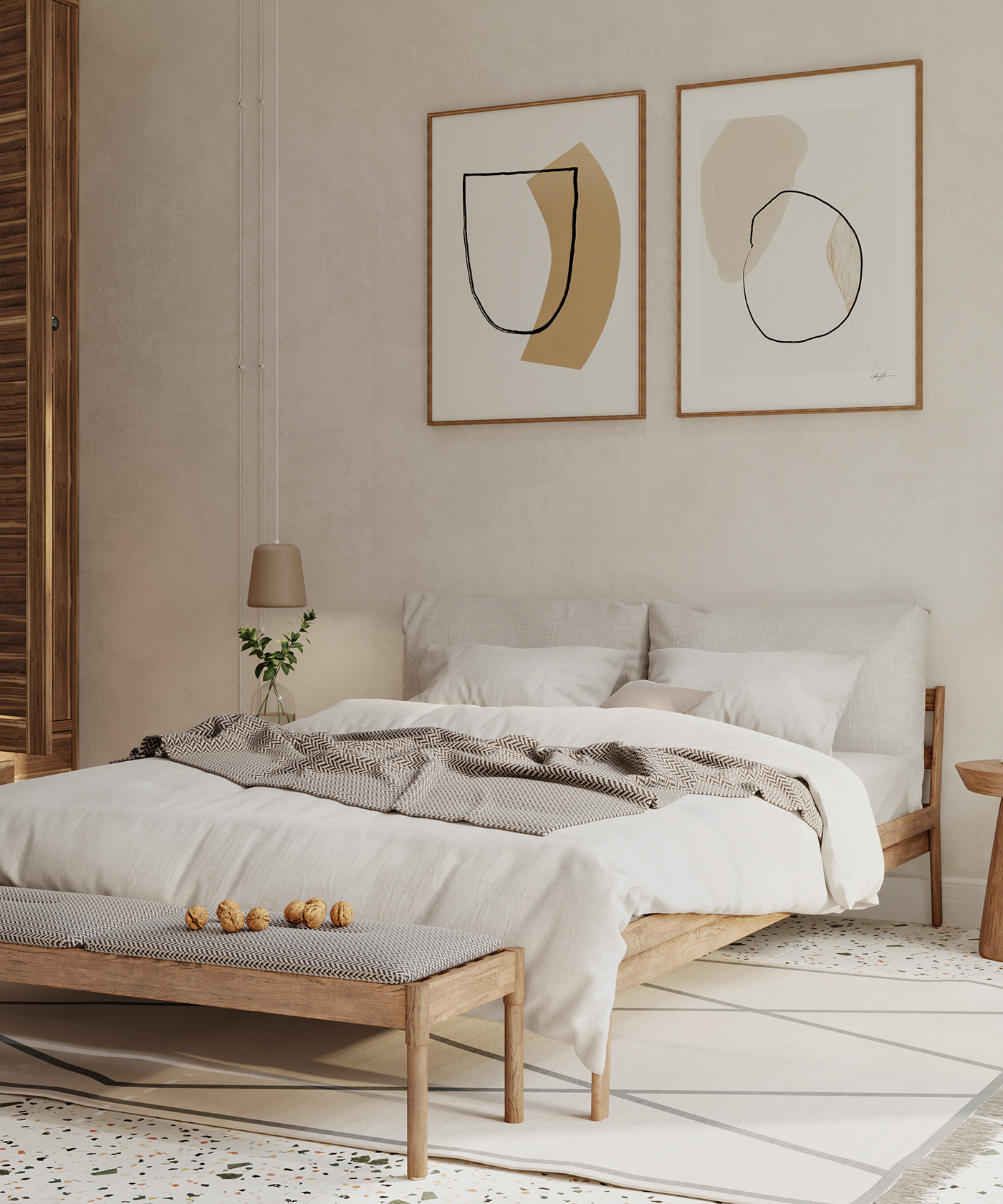 Interior design，renovation，Home Furnishing，Scandinavian Boho，