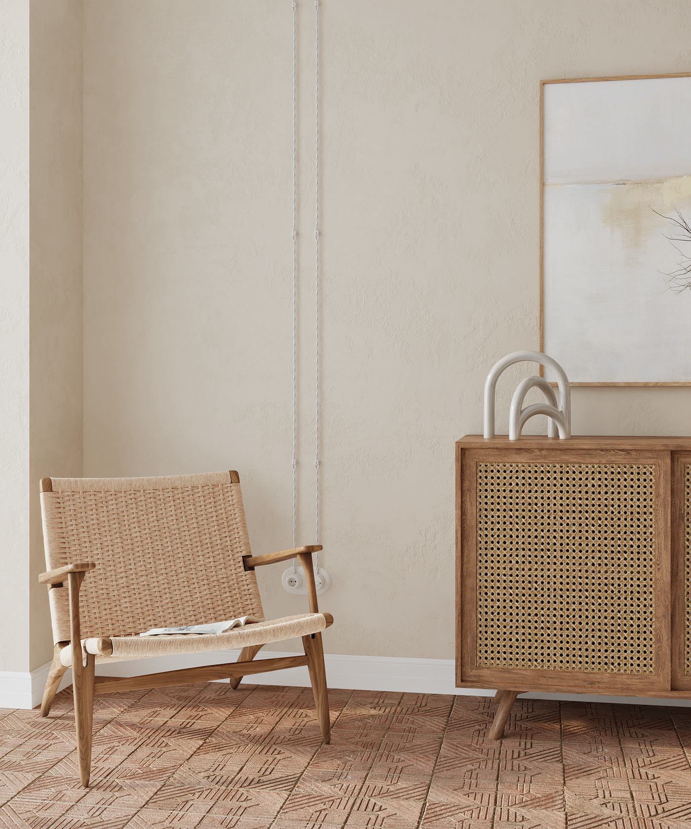 Interior design，renovation，Home Furnishing，Scandinavian Boho，