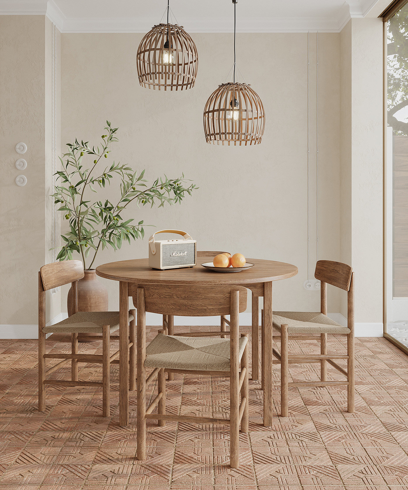Interior design，renovation，Home Furnishing，Scandinavian Boho，