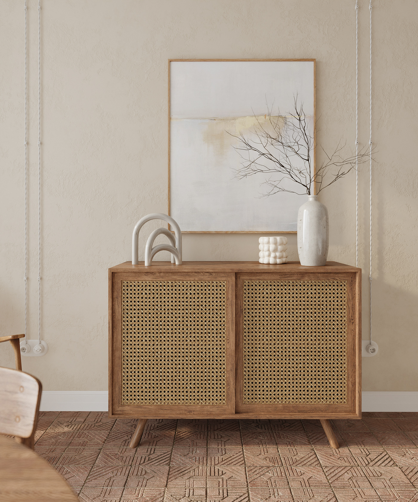 Interior design，renovation，Home Furnishing，Scandinavian Boho，