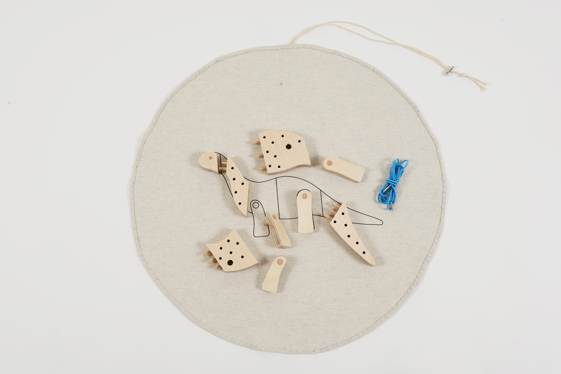 Wooden toys，My Little，dinosaur，