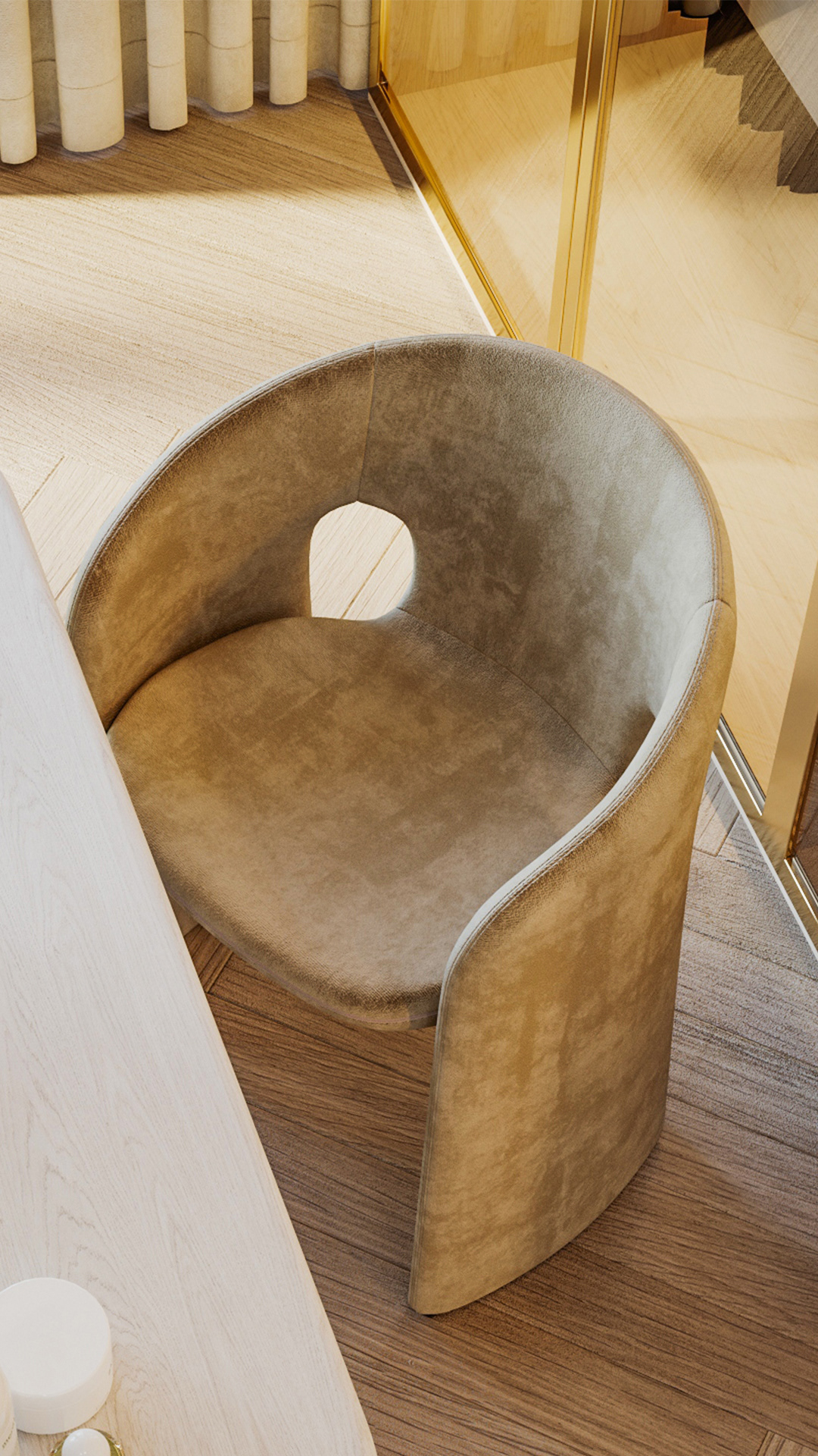 modern，Simplicity，Female bedroom，