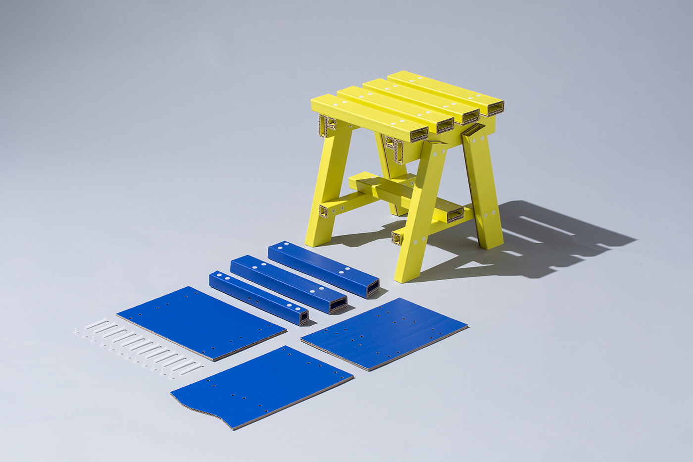 Side table，wooden ，Self assembly，simple，