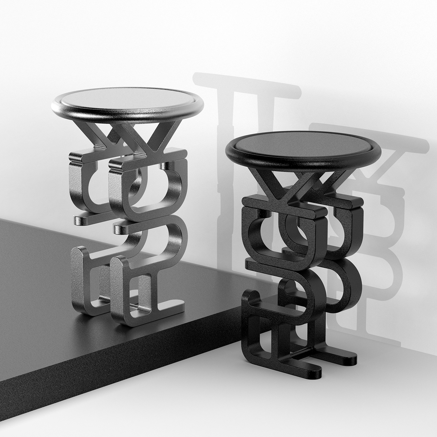 chair，steel，concept，cmf，