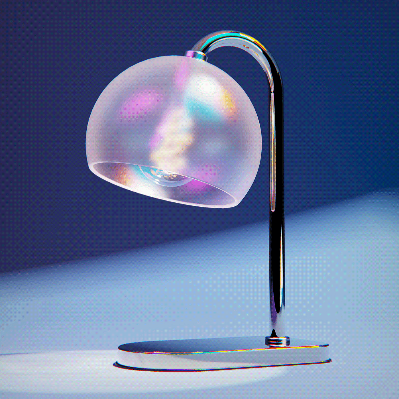 Desk lamp，dream，translucent，