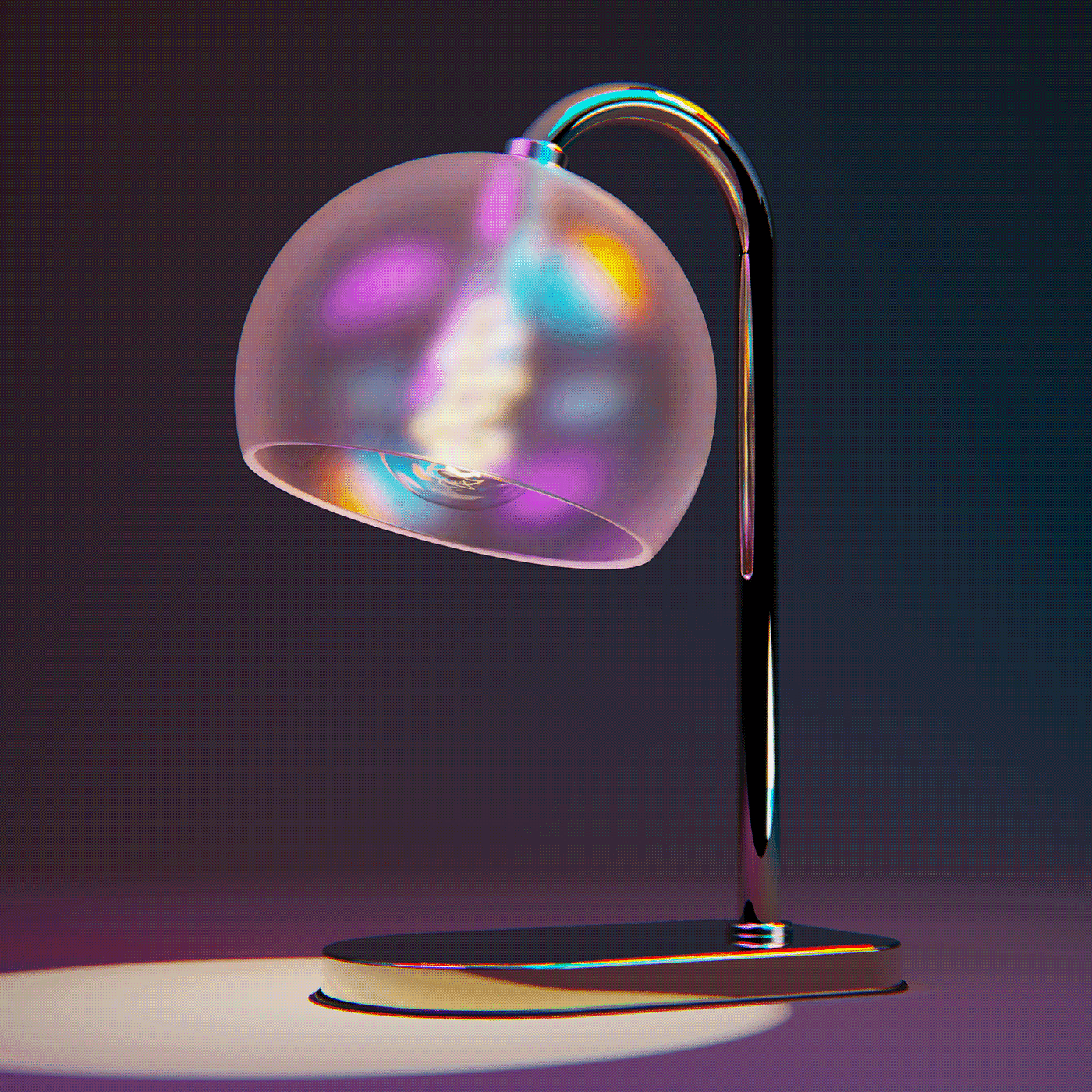 Desk lamp，dream，translucent，