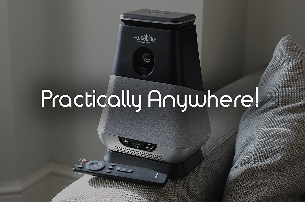 Woobloosmash，intelligence，Projector，Integrated，Portable，