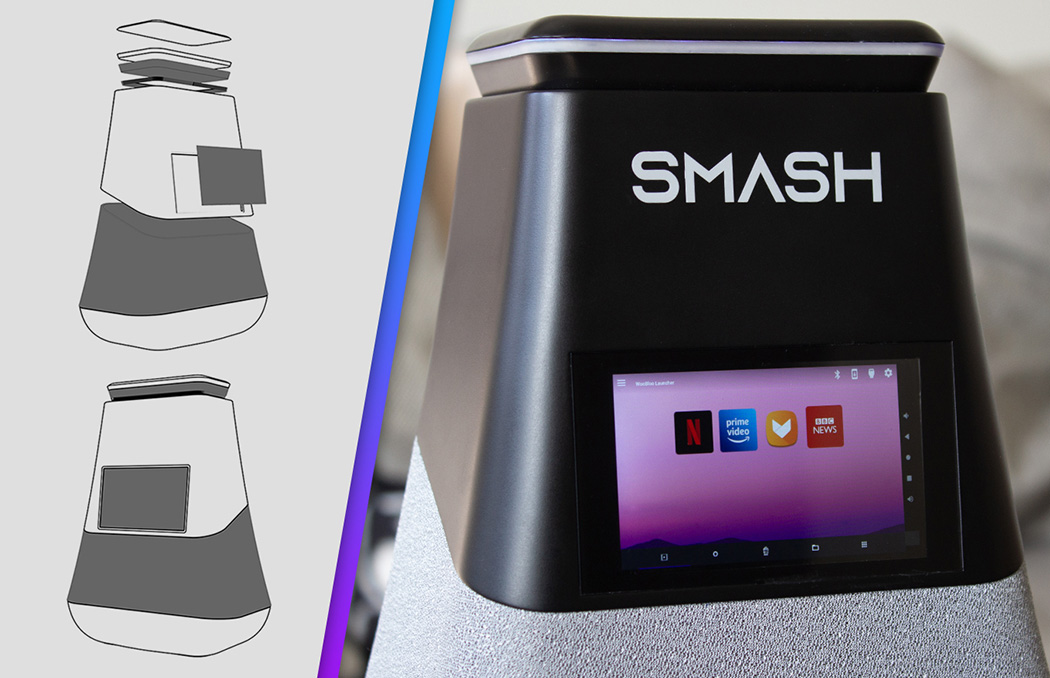 Woobloosmash，intelligence，Projector，Integrated，Portable，