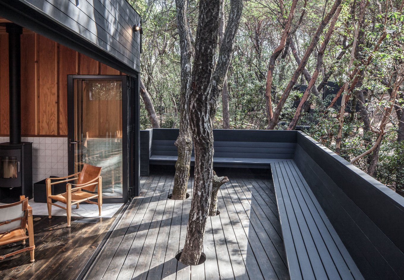 Architecture，woodiness，Tree House，