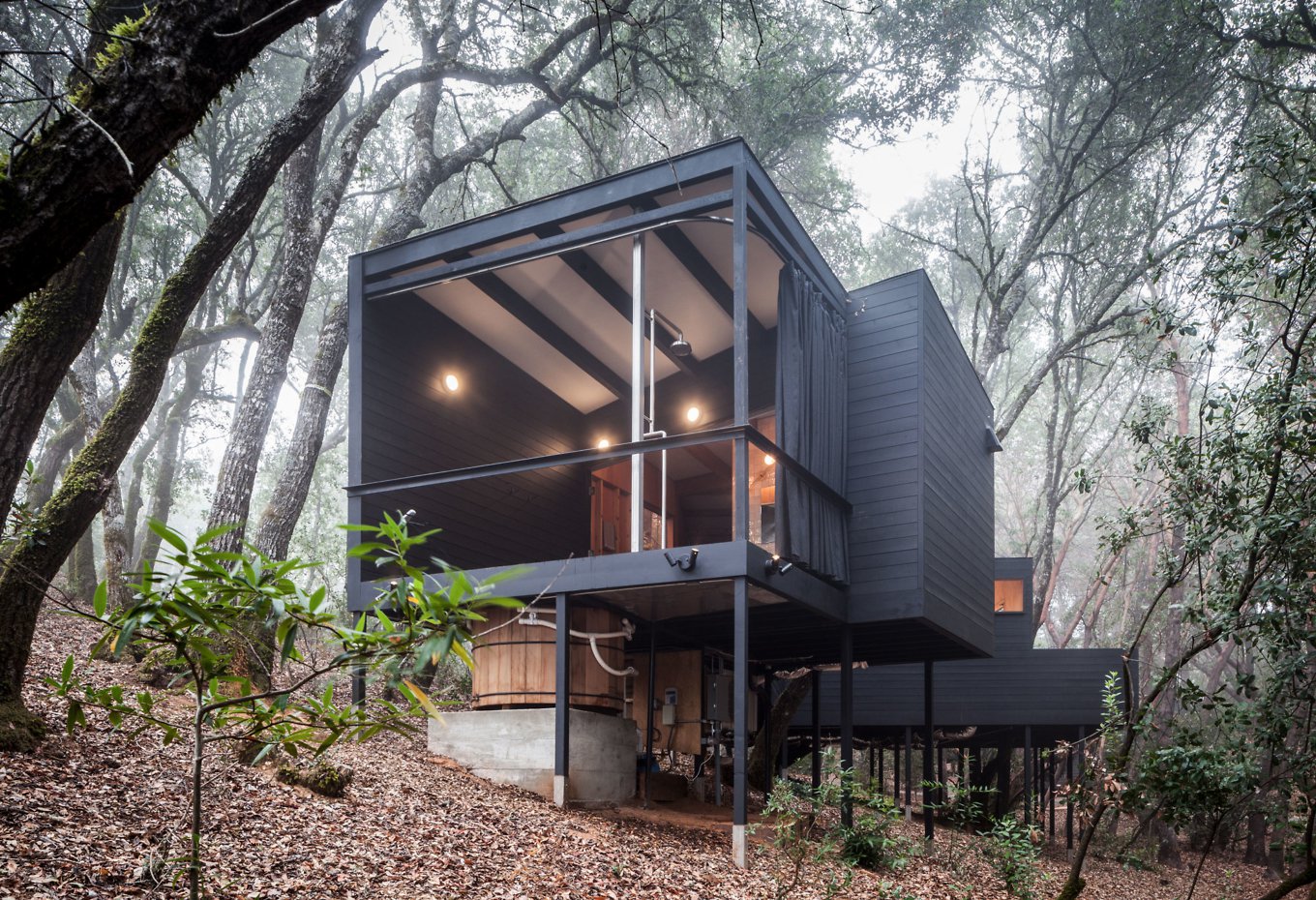 Architecture，woodiness，Tree House，
