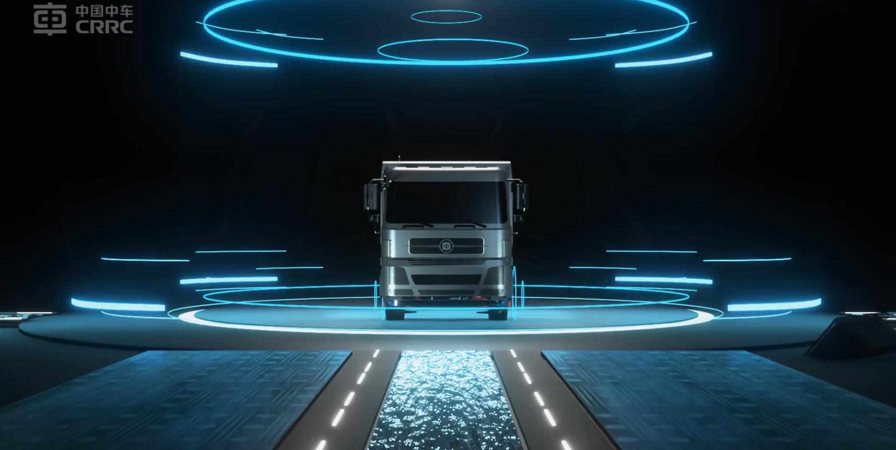 construction machinery，Sanitation machinery，Washing and sweeping vehicle，three-dimensional animation，Environmental protection equipment，industrial design，CRRC，N98Design，