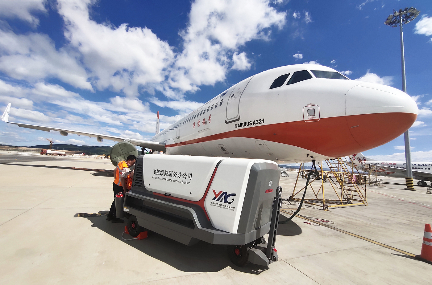 Airport equipment，industrial design，Power van，Weihai Guangtai，N98Design，98 industrial design，Equipment products，